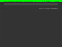 Tablet Screenshot of greenemployer.com